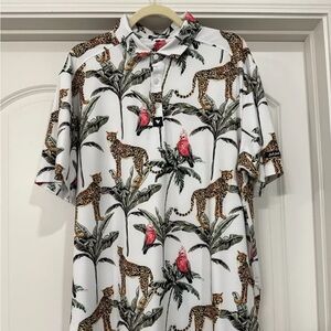 Bad Birdie Wildlife Polo Size 2XL